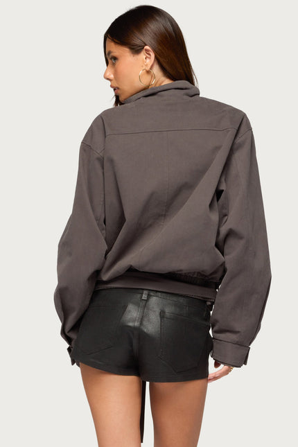 Aiza High Neck Jacket